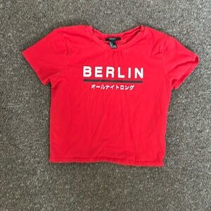 Cropped Tee Forever 21